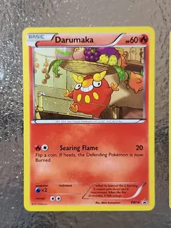 Pokemon TCG Darumaka BW18 & Minccino BW13 Black Star Promo Holo NM - Image 2