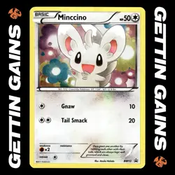 Minccino - BW13 - Black Star Promo - Pokemon Card - NM/M - Image 1