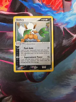 Pokemon TCG Shiftry Rare Holo Card 14/101 Hidden Legends Series - Image 1