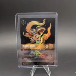 Disney Lorcana Musketeer Champion Minnie Mouse Card Enchanted 206/204 Foil - Image 1