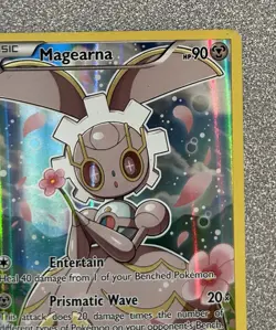 2017 Pokemon TCG Magearna XY186 NM Full Art Holo Black Star Promo XY Promo - Image 3