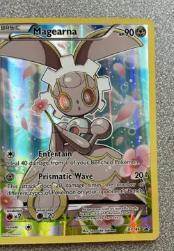 2017 Pokemon TCG Magearna XY186 NM Full Art Holo Black Star Promo XY Promo - Image 5
