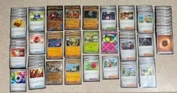 Mega Lucario Ex - Premade TCG Deck- W/ Extras (H+I Cards Only) - Image 1