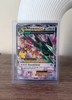 Pokemon TCG M Rayquaza EX Celebrations Classic Collection Holo Ultra Card 76/108 - Image 1