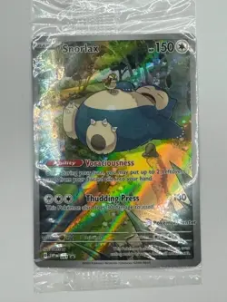 Snorlax 051 Pokemon Center Exclusive S&V 151 Sealed Promo - Image 1