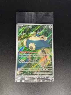 SNORLAX POKEMON 151 POKEMON CENTER ETB EXCLUSIVE STAMPED PROMO SV051 SEALED (C) - Image 1