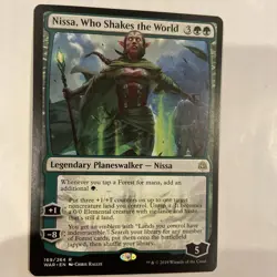 Nissa, Who Shakes the World War of the Spark Regular - Image 1