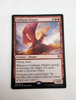 Goldspan Dragon Kaldheim • Regular MTG - Image 1