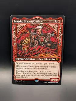 MTG - Magda, Brazen Outlaw - SHOWCASE - Legendary Creature - KHM #312 - Rare - Image 1