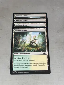 MTG - 4 x Radiant Grove - Tarkir: Dragonstorm - Playset 4x x4 - Image 1