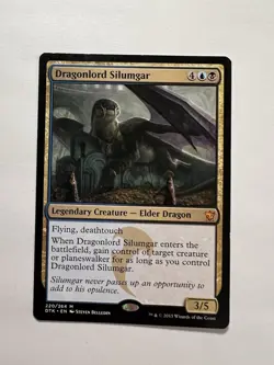 Dragonlord Silumgar - MTG Dragons of Tarkir - MP - Image 1