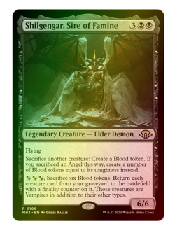 Shilgengar, Sire of Famine - Foil Modern Horizons 3 MTG - Image 1