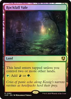 Rockfall Vale Foil Innistrad Remastered NM MTG - Image 1