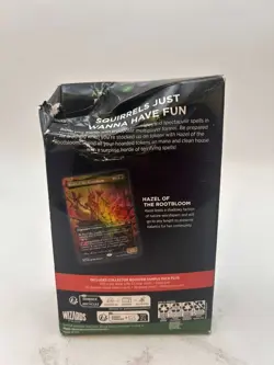 Magic the Gathering Squirreled Away Bloomburrow Commander Deck Box Damaged - Image 2