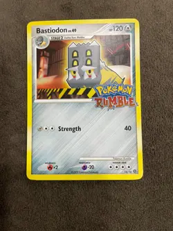 Bastiodon 14/16 Pokemon Rumble Set Stamped 2009 Pokemon TCG English LP - Image 1