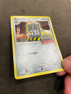 Bastiodon 14/16 Pokemon Rumble Set Stamped 2009 Pokemon TCG English LP - Image 5