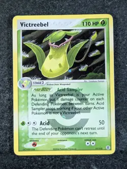 2004 Pokemon EX Fire Red Leaf Green VICTREEBEL Reverse Holo Rare #17/112 - Image 1