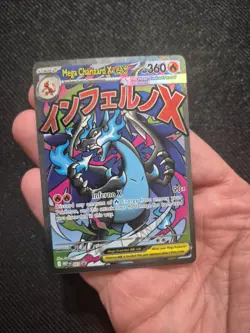 POKEMON TCG MEGA CHARIZARD X EX 023 BLACK STAR PROMO PERFECT CONDITION 10/10 - Image 1