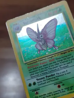 PL* Pokemon Jungle Venomoth 13/64 Holo Rare WOTC - Image 3