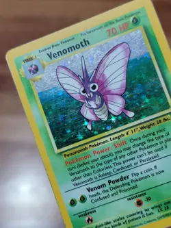 PL* Pokemon Jungle Venomoth 13/64 Holo Rare WOTC - Image 4