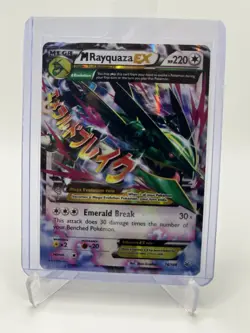 Pokemon TCG - M Rayquaza EX 76/108 XY Roaring Skies - MP - Image 1