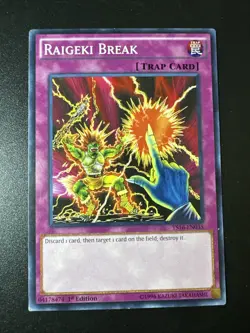 Yu-Gi-Oh! Raigeki Break / YS16 EN035 1st Edition LP - Image 1