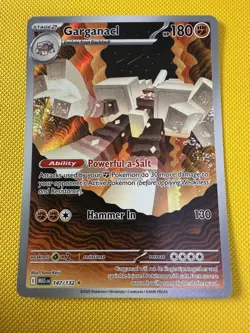 Garganacl - 147/132 - Mega Evolutions - Illustration Rare - Pokemon Card - Image 1