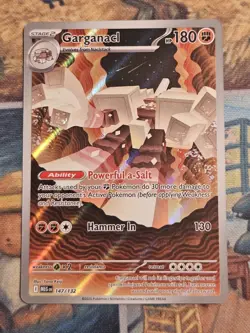 Garganacl - 147/132 - Illustration Rare - Mega Evolutions - Pokemon Card - NM/M - Image 1