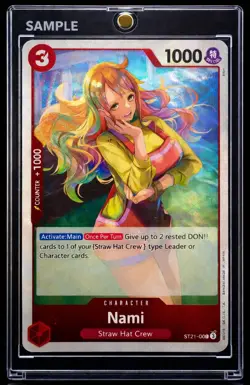 Nami ST21-009 | One Piece TCG: EX Gear 5 English OP - Holo Foil NM - Image 1