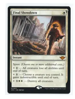 MTG - Final Showdown - Normal - Outlaws of Thunder Junction - Near Mint - Image 1