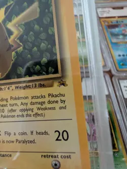 Pokemon 1999 Japanese CoroCoro 🔥 Glossy Grey Star Promo Ivy Pikachu #025 - Image 3