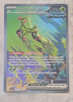 Iron Leaves ex 203/162 SV05: Temporal Forces Holo Pokemon - Image 1