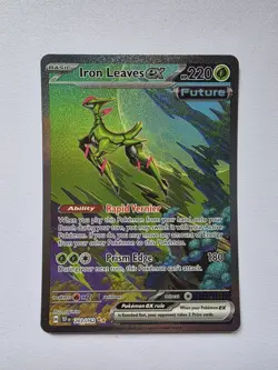 Pokemon Iron Leaves ex 203/162 Sv05: Temporal Forces Holo - Image 1