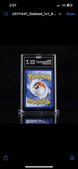 Pokemon 2023 Mew EN151 Mewtwo #052 Black Star Promo Card Tag 7 NM - Image 2