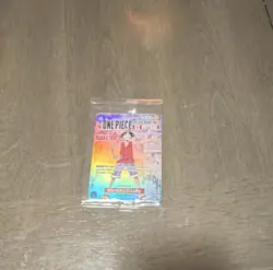 One Piece CCG Monkey D. Luffy US Voyage Promo Holo Card English 2023 - Image 1