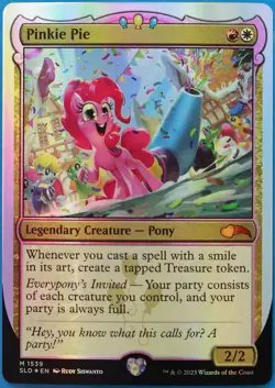 Pinkie Pie (Secret Lair Promo) FOIL NM MTG MAGIC CARD (510538) ABUGames - Image 1