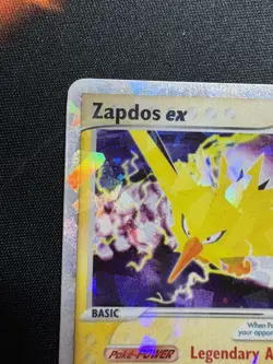 Pomemon TCG Zapdos EX Fire Red Leaf Green Holo Card 116/112 Rare Secret R NM-LP - Image 4