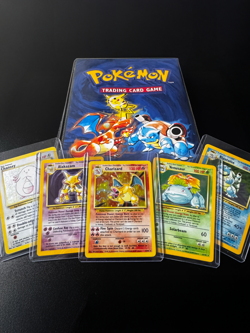 COMPLETE 1999 Base Set Pokemon Cards TCG Charizard Blastoise WOTC - Image 1