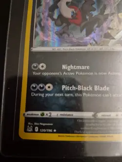 Pokemon TCG Darkrai Sword & Shield - Lost Origin 120/196 Holo Rare NM US SELLER - Image 2