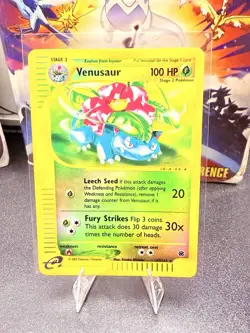 Pokemon TCG Venusaur Expedition Reverse Holo Base Set 67/165 Near Mint NM - Image 1