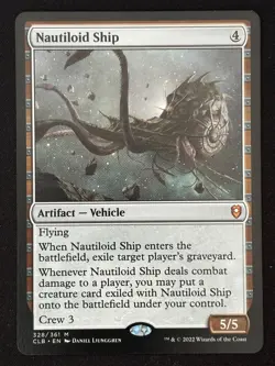 1x MTG Nautiloid Ship - Commander Legends: Battle for Baldur's Gate (CLB) #328 - Image 5