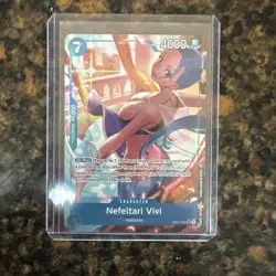 One Piece Nefeltari Vivi EB04-025, Alternate Art OP14 The Azure Sea’s Seven NM - Image 1