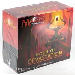 BUNDLE (Fat Pack) ~ HOUR OF DEVASTATION sealed Magic card Box 10 Booster Packs + - Image 1
