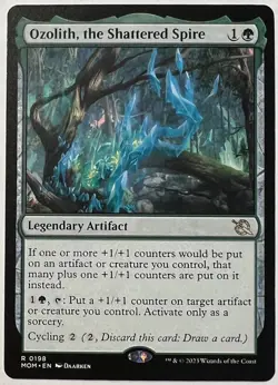 MTG Ozolith, the Shattered Spire-March of the Machine NM-M - Image 1