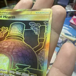 Giant Hearth (Secret) 263/236 Pokemon Sun & Moon Cosmic Eclipse Gold Full Art NM - Image 5