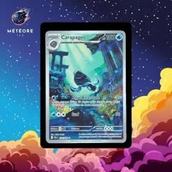 Carte Pokemon Carapagos 106/086 AR EV10.5 Foudre Noire FR Neuve - Image 1
