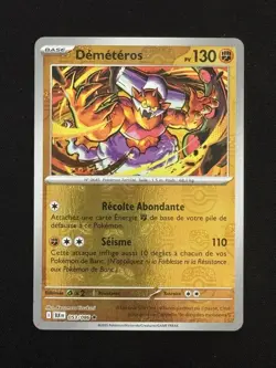 Carte Pokemon Demeteros 053/086 Masterball EV10.5 BLK Foudre Noire Fr Neuve - Image 2