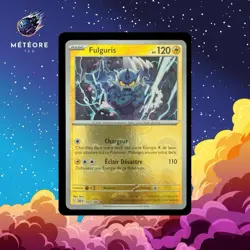 Carte Pokemon Fulguris 033/086 Pokeball BLK EV10.5 Foudre Noire Fr Neuve - Image 1