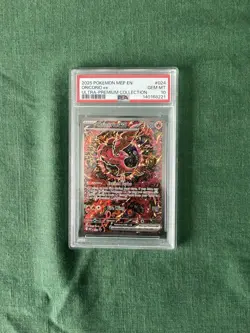 Pokemon TCG Mega Evolution UPC Oricorio EX Black Star Promo PSA 10 Gem Mint - Image 1