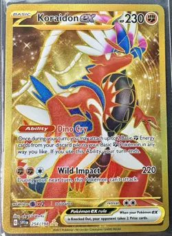 Pokemon TCG - Koraidon ex 254/198 : Scarlet & Violet Base Set / Hyper Rare - Image 1